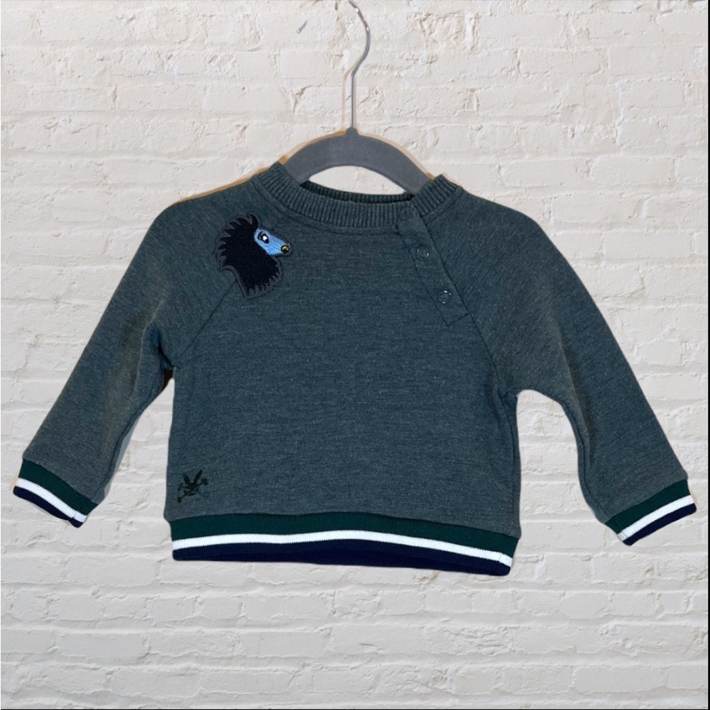 No Added Sugar Horse Patch Sweater​
